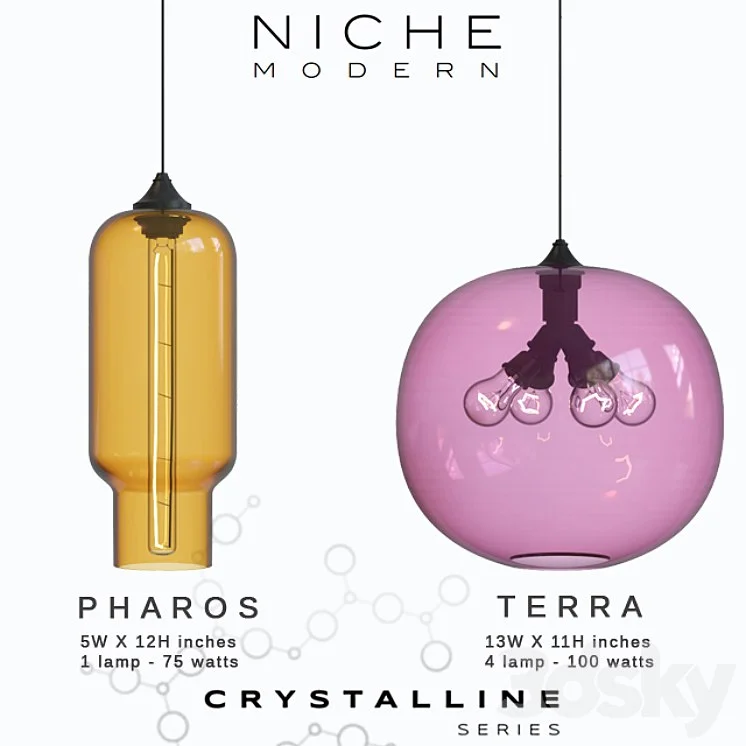 Pendant lights Niche Crystalline - 4